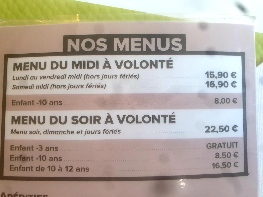 O BUFFET LIBOURNE - Menu Image 1