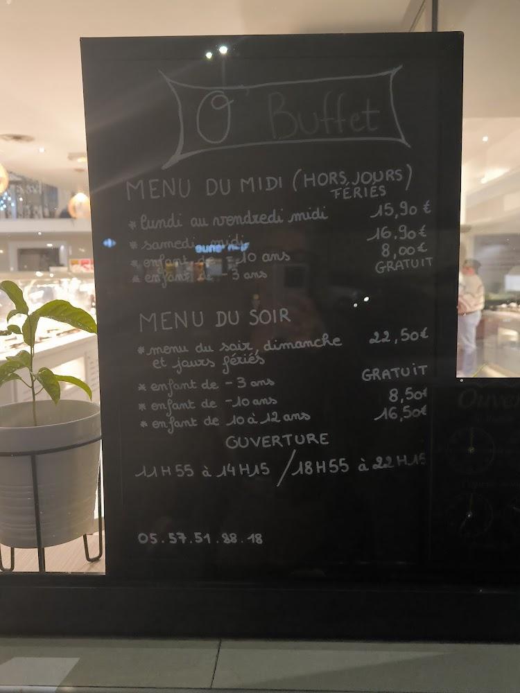 O BUFFET LIBOURNE - Menu Image 3